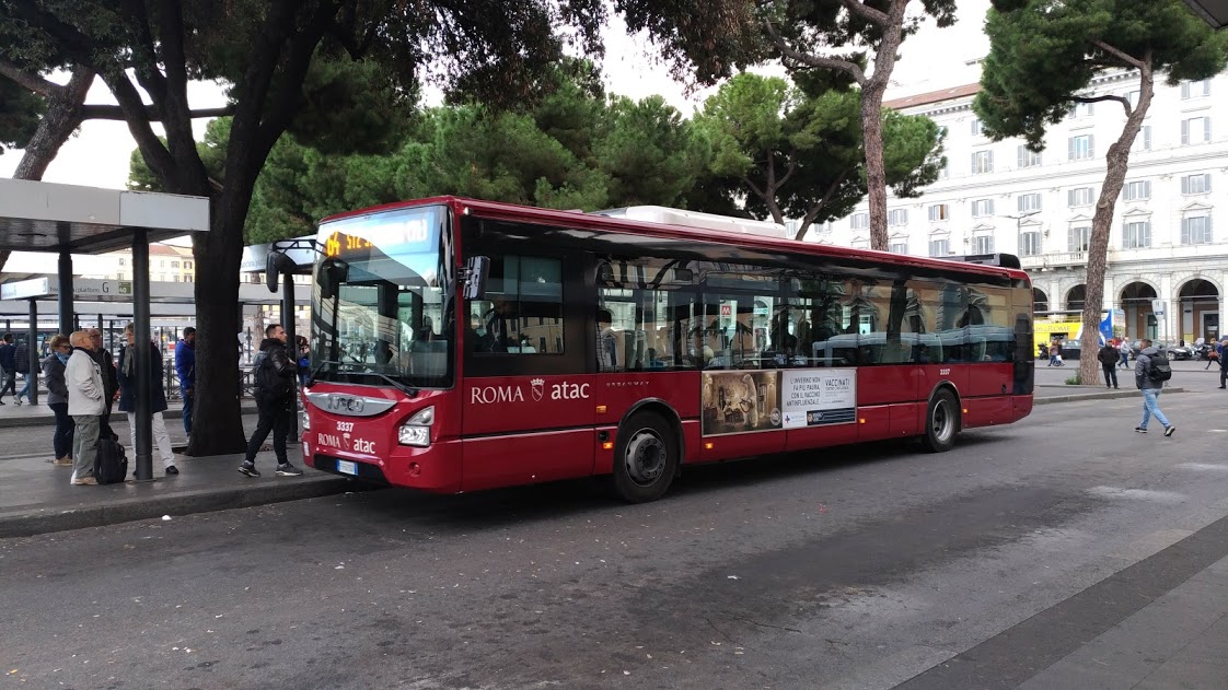 transporte em Roma