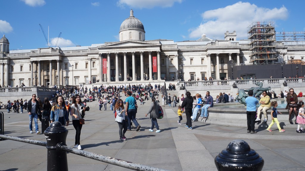 National Gallery na Trafalgar Square