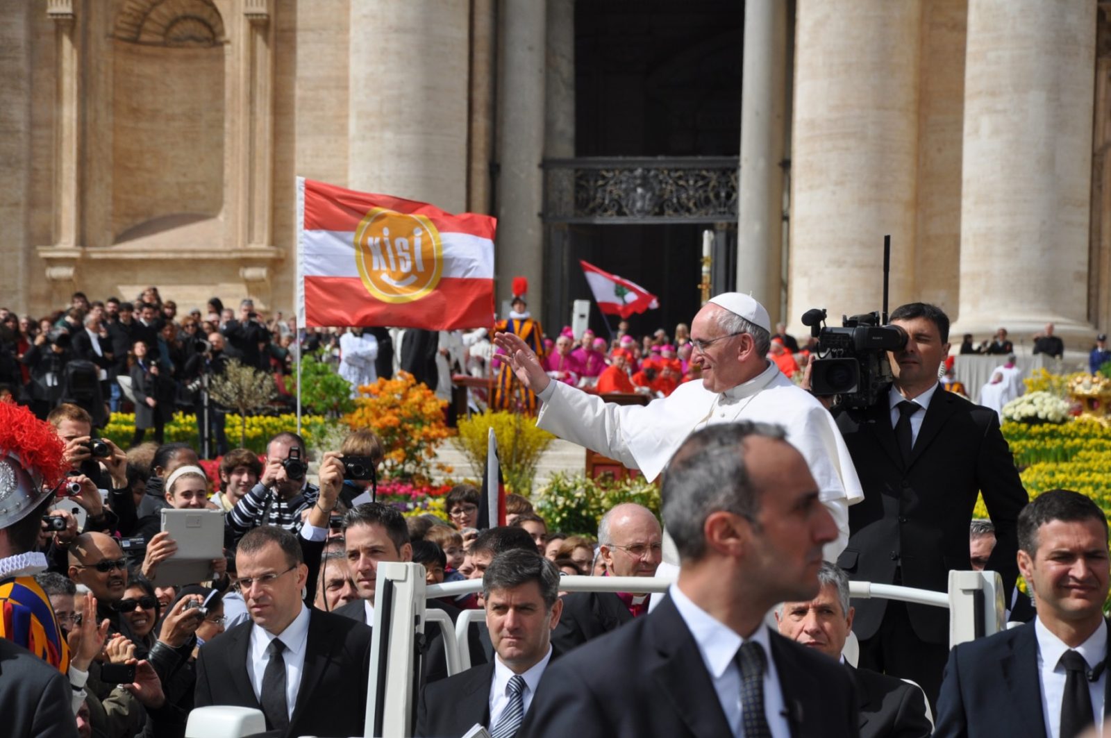 Papa Francisco na celebração da Páscoa