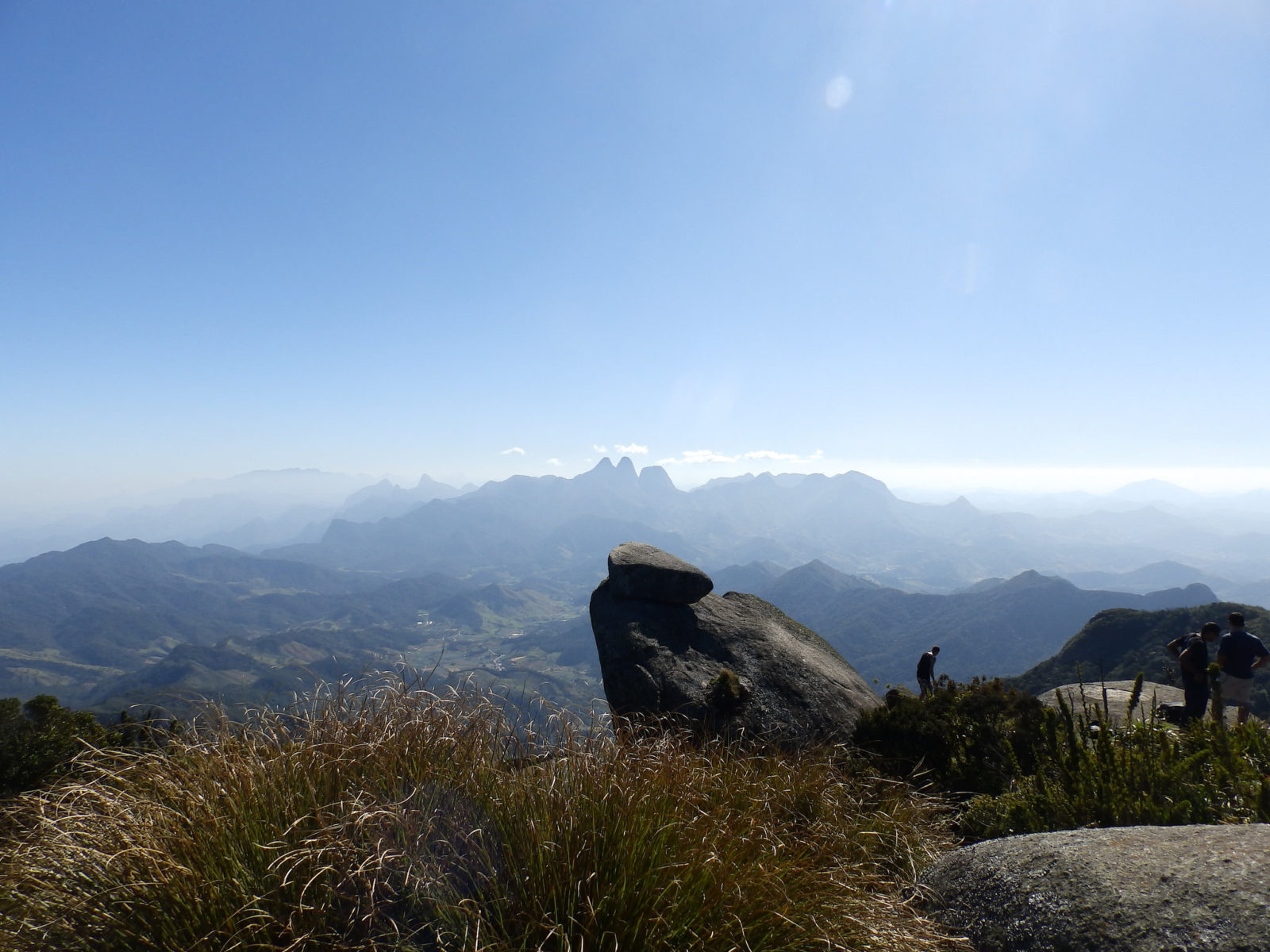 Vista do Pico da Caledônia, em Nova Friburgo