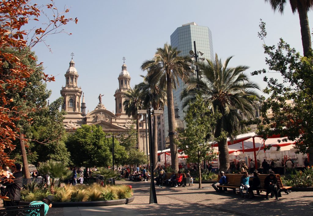 onde se hospedar em Santiago